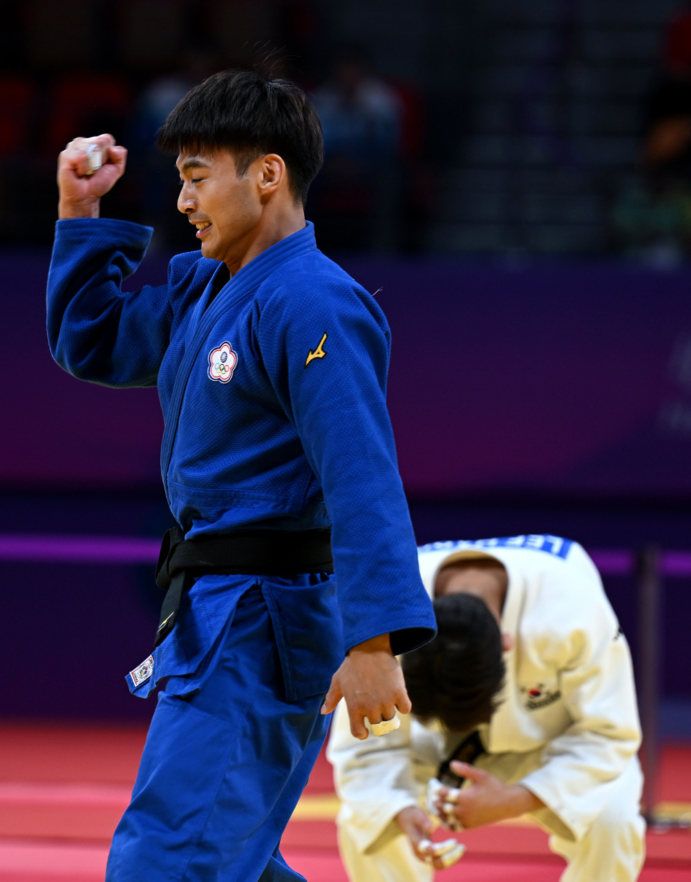 爱游戏入口-中国台北代表团奋勇争先闯关成功